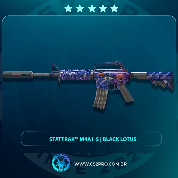 #29062 StatTrak™ M4A1-S | Black Lotus